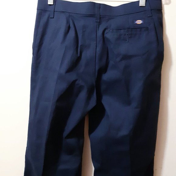 Dickies Navy Blue Pants Straight Legs For Women Size 6 UU NEW - Picture 3 of 6
